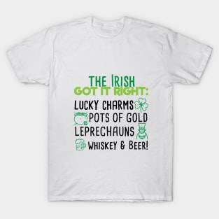 Lucky Irish Charms T-Shirt